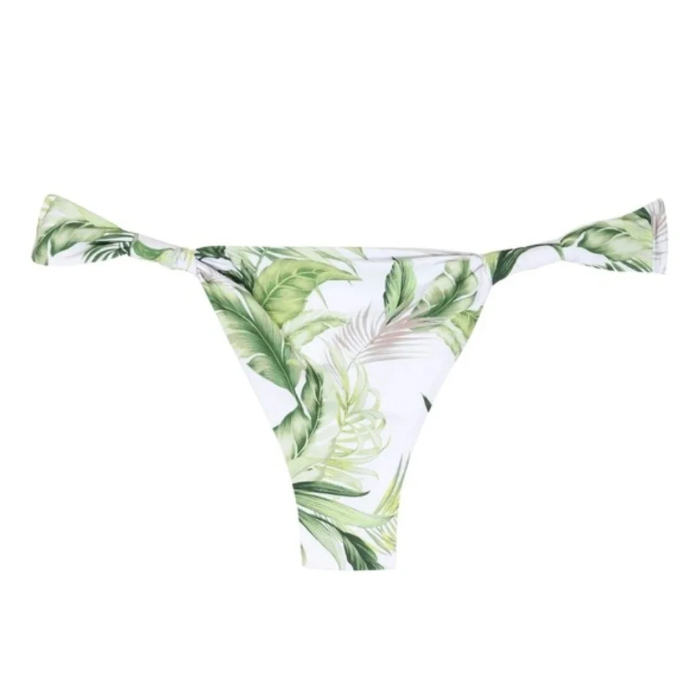 NWT Monday Swimwear Tulum Bottoms in Palm